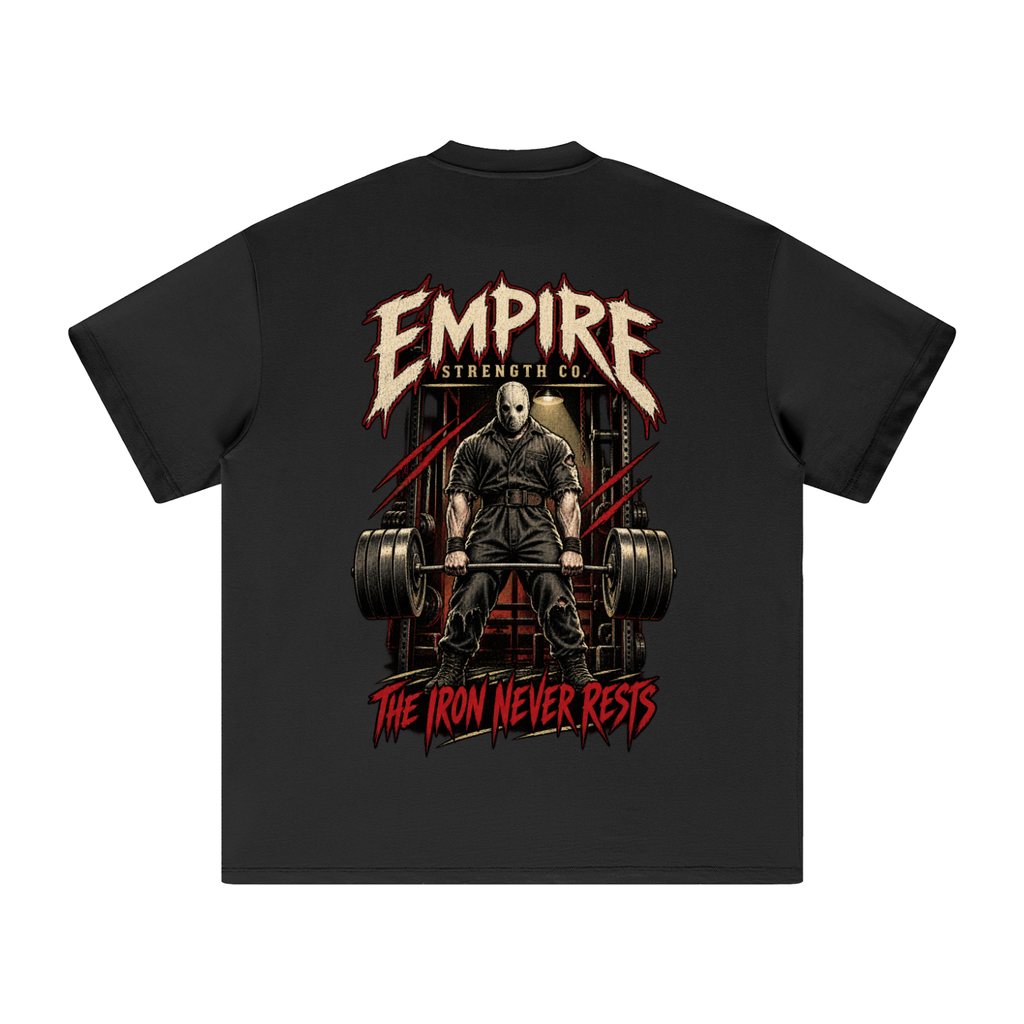 Iron Never Rests Heavyweight  T-Shirt